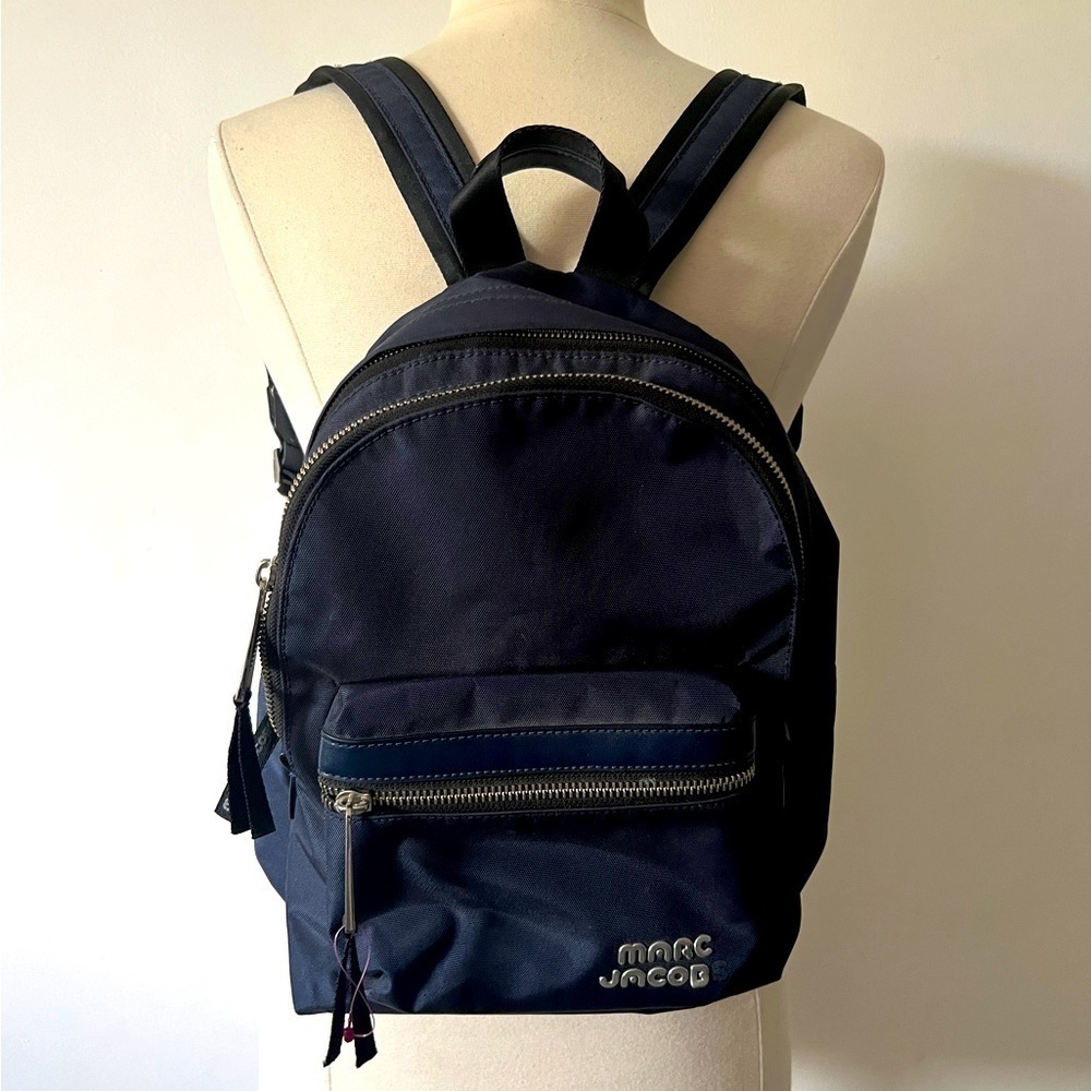 Marc Jacobs mini back pack navy blue